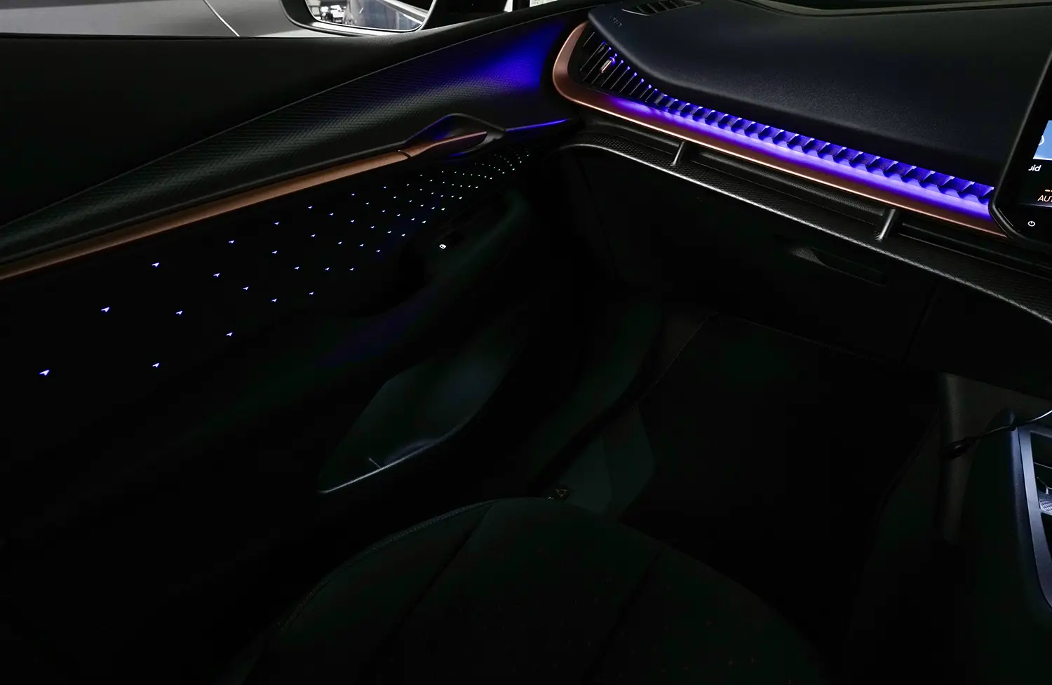 CUPRA Tavascan ambient lighting