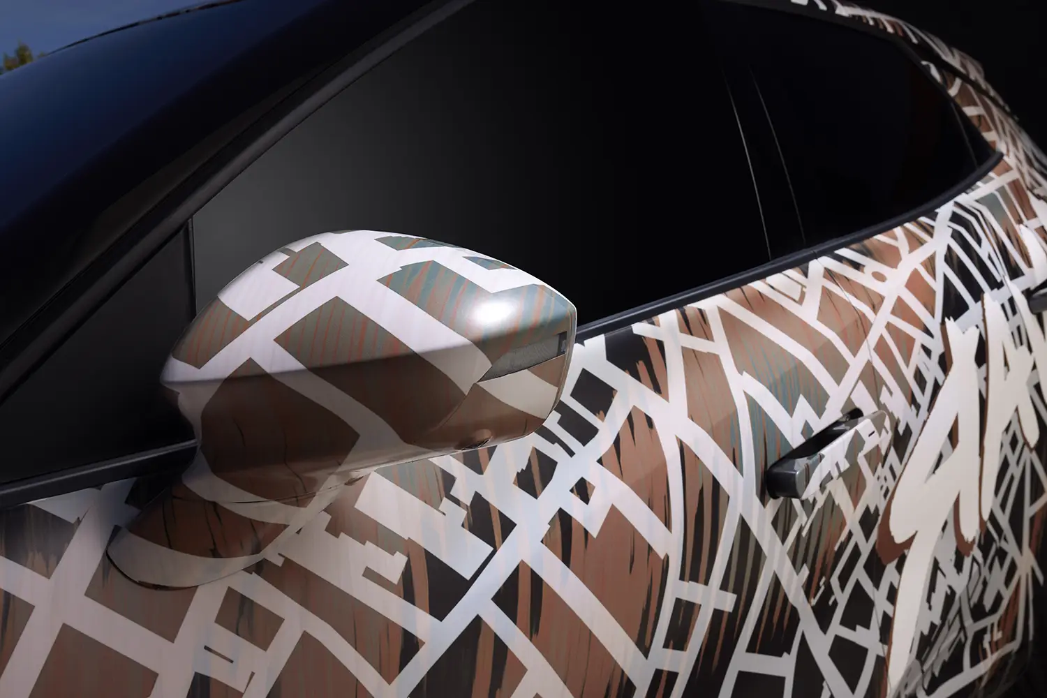 CUPRA Raval Camouflaged Prototype