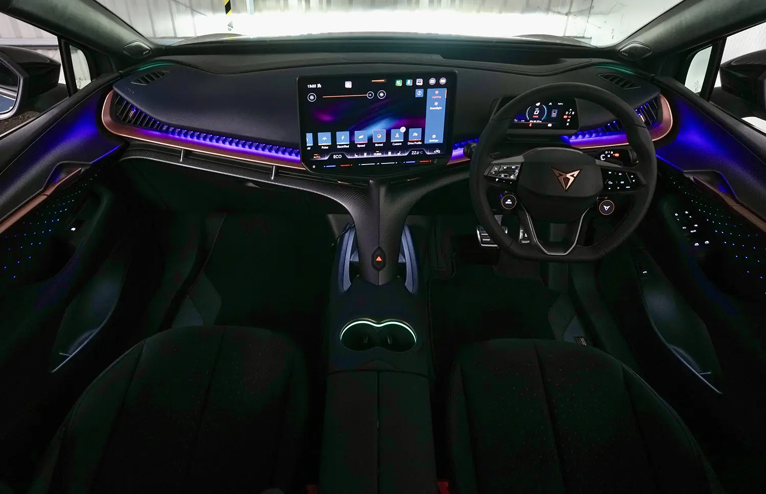 CUPRA Tavascan ambient lighting