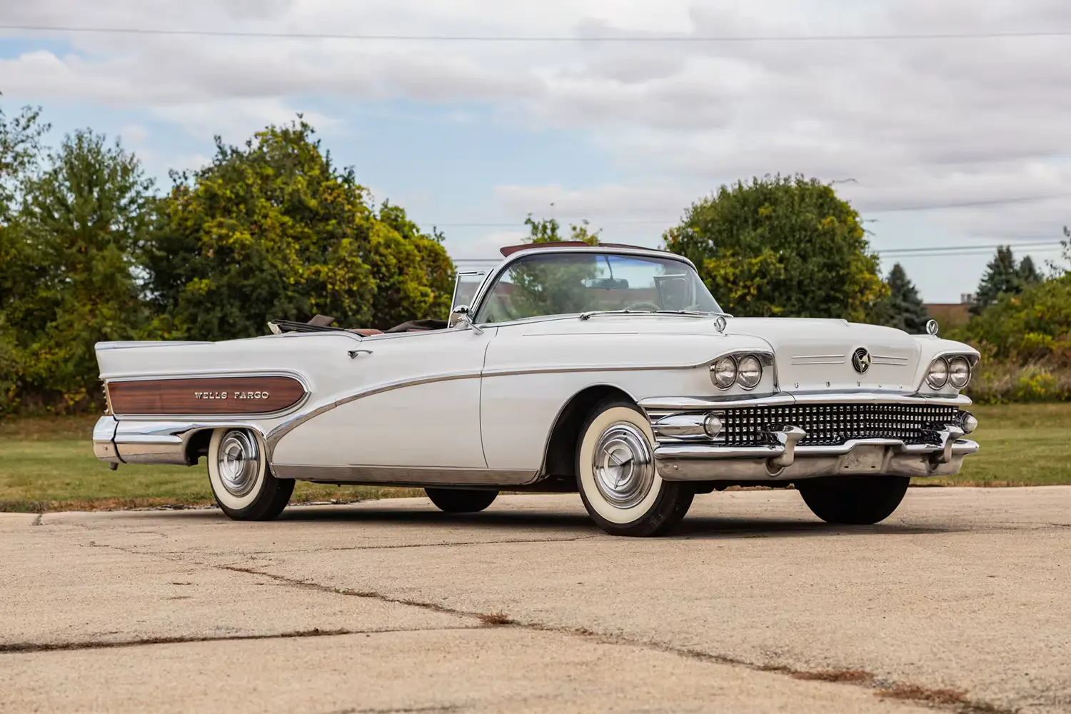 1958 Buick Limited Convertible Wells Fargo