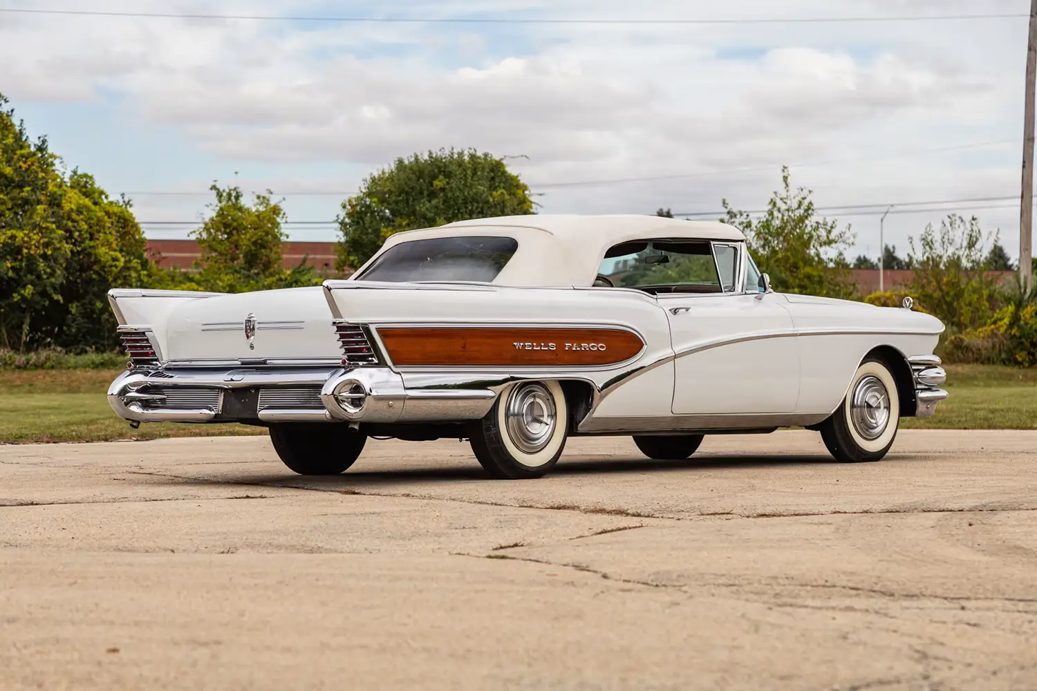 1958 Buick Limited Convertible Wells Fargo