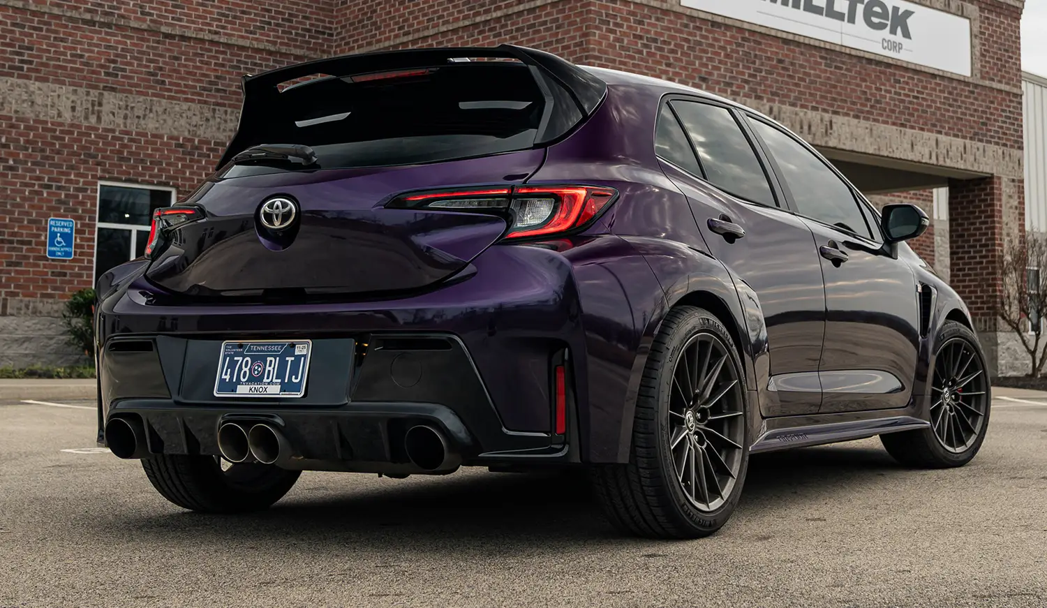 Toyota GR Yaris Gen2 Milltek exhaust 