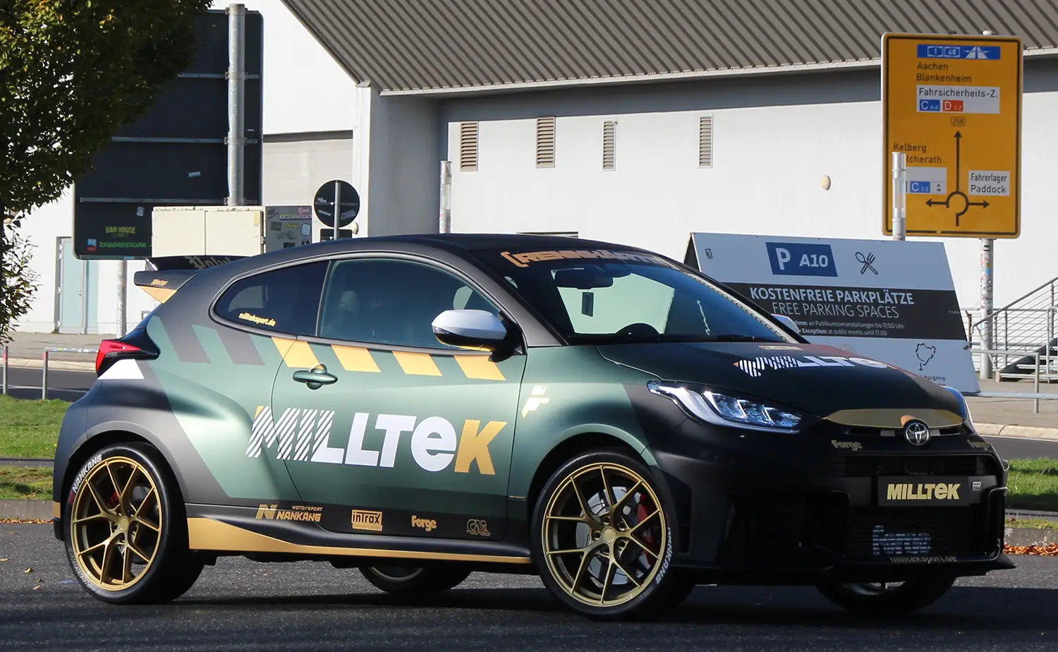 Toyota GR Yaris Gen2 Milltek exhaust 