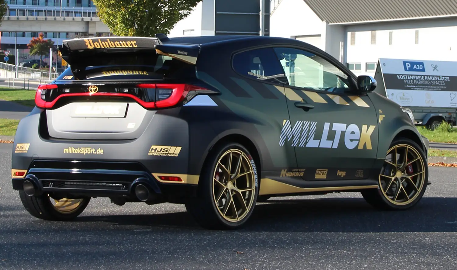 Toyota GR Yaris Gen2 Milltek exhaust 