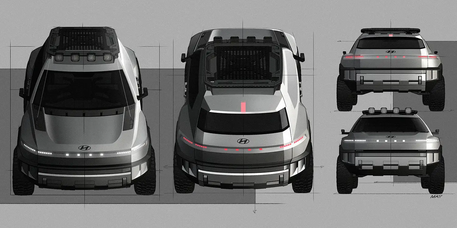 Hyundai CRATER Concept Teaser Hyundai CRATER Concept Teaser
