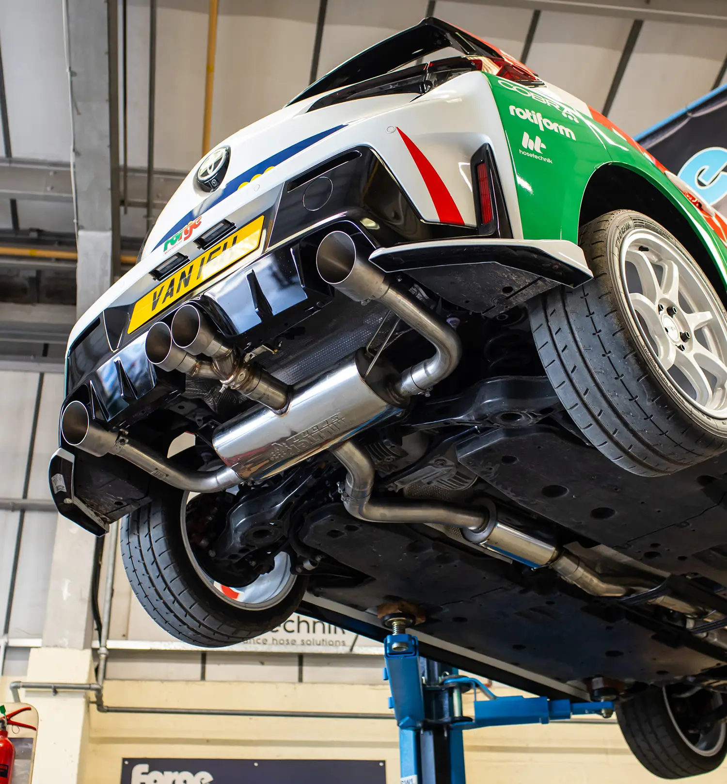 Toyota GR Yaris Gen2 Milltek exhaust 