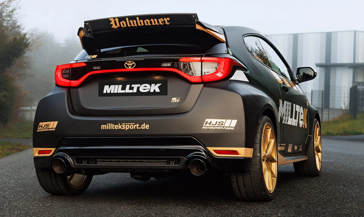 Toyota GR Yaris Gen2 Milltek exhaust 