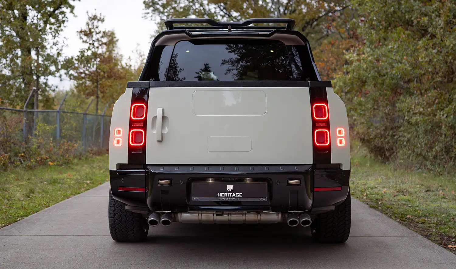 Defender Pickup by Heritage Customs and Urban Automotive