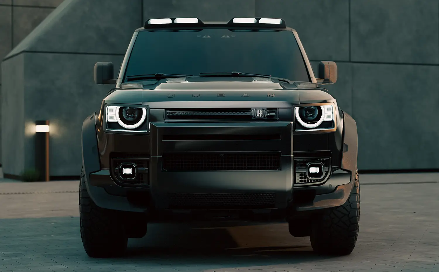 Defender Pickup by Heritage Customs and Urban Automotive