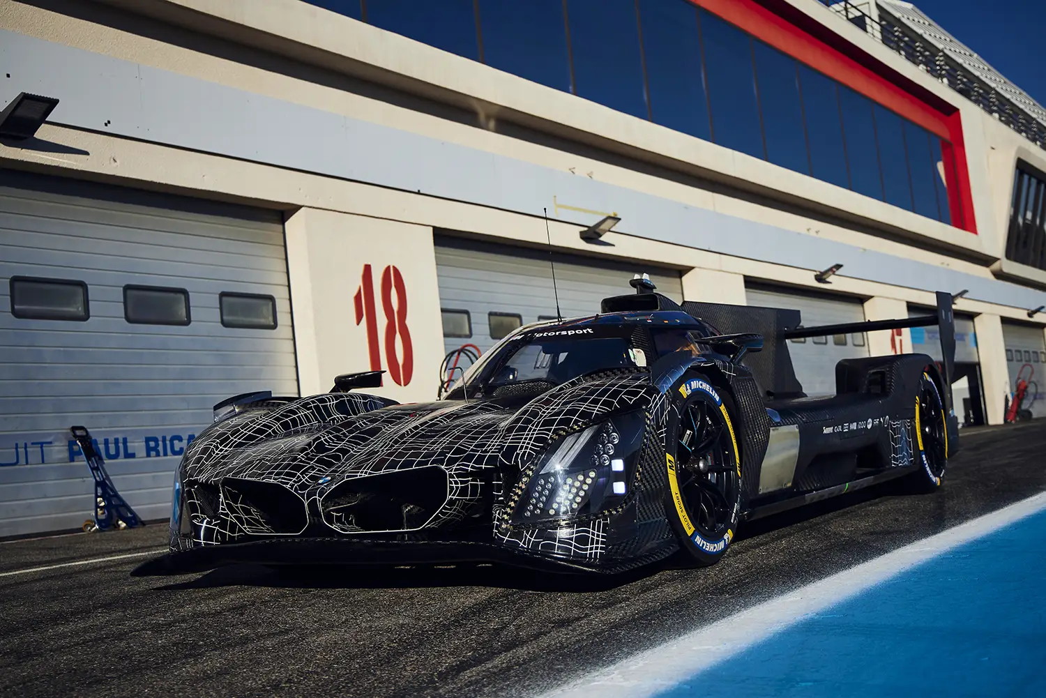 BMW M Hybrid V8 Daytona IMSA test