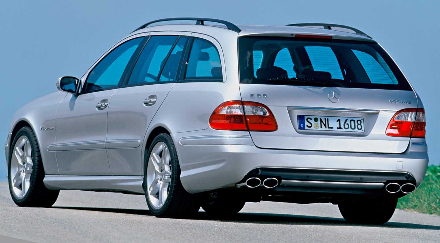 Mercedes-Benz E55 W210 model history