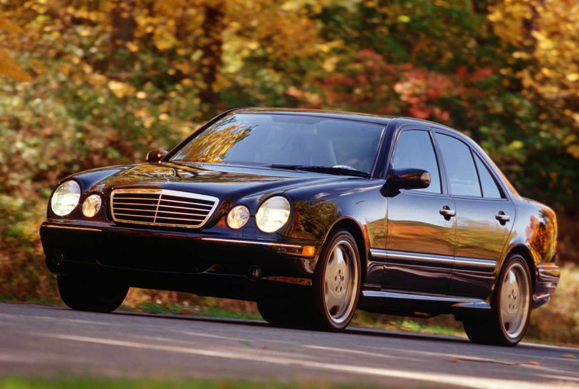 Mercedes-Benz E55 W210 model history