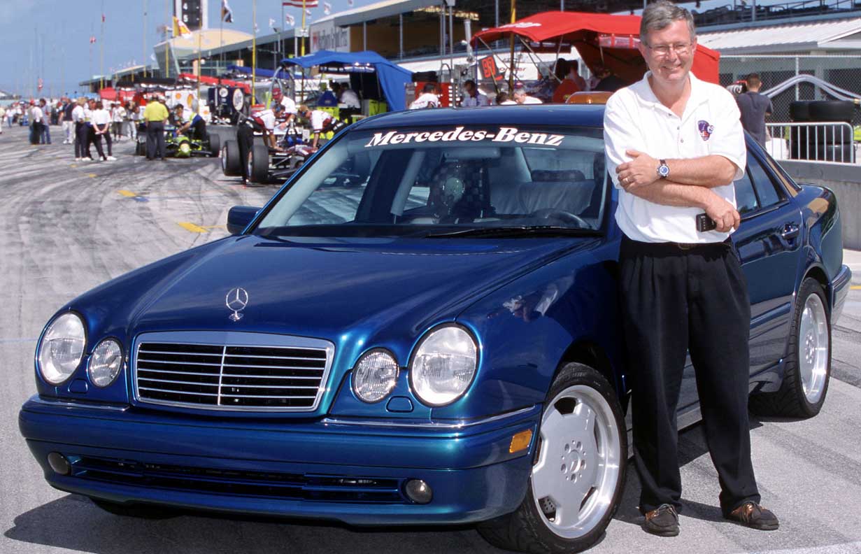 Mercedes-Benz E55 W210 model history