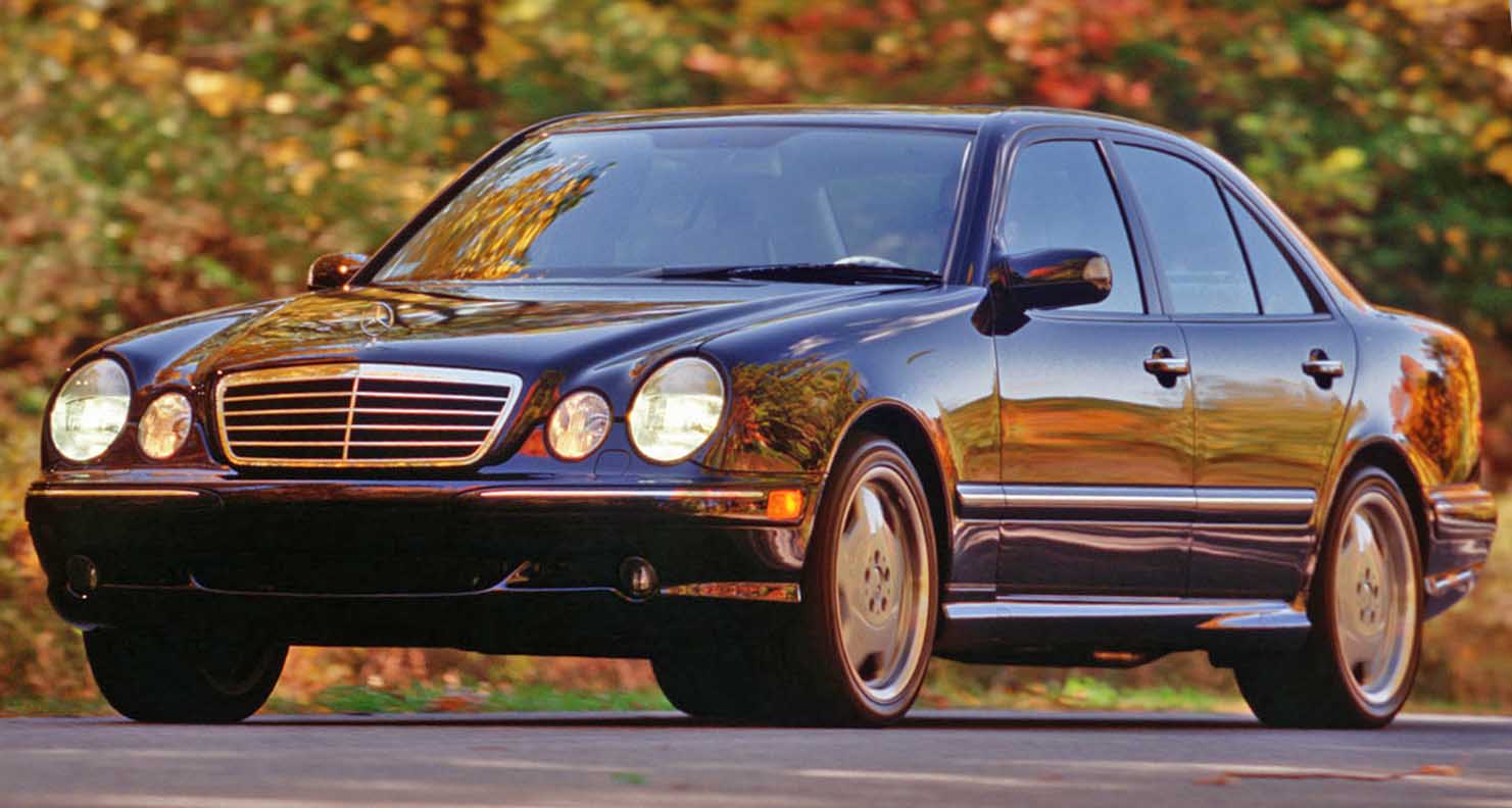 Mercedes-Benz E55 W210 model history
