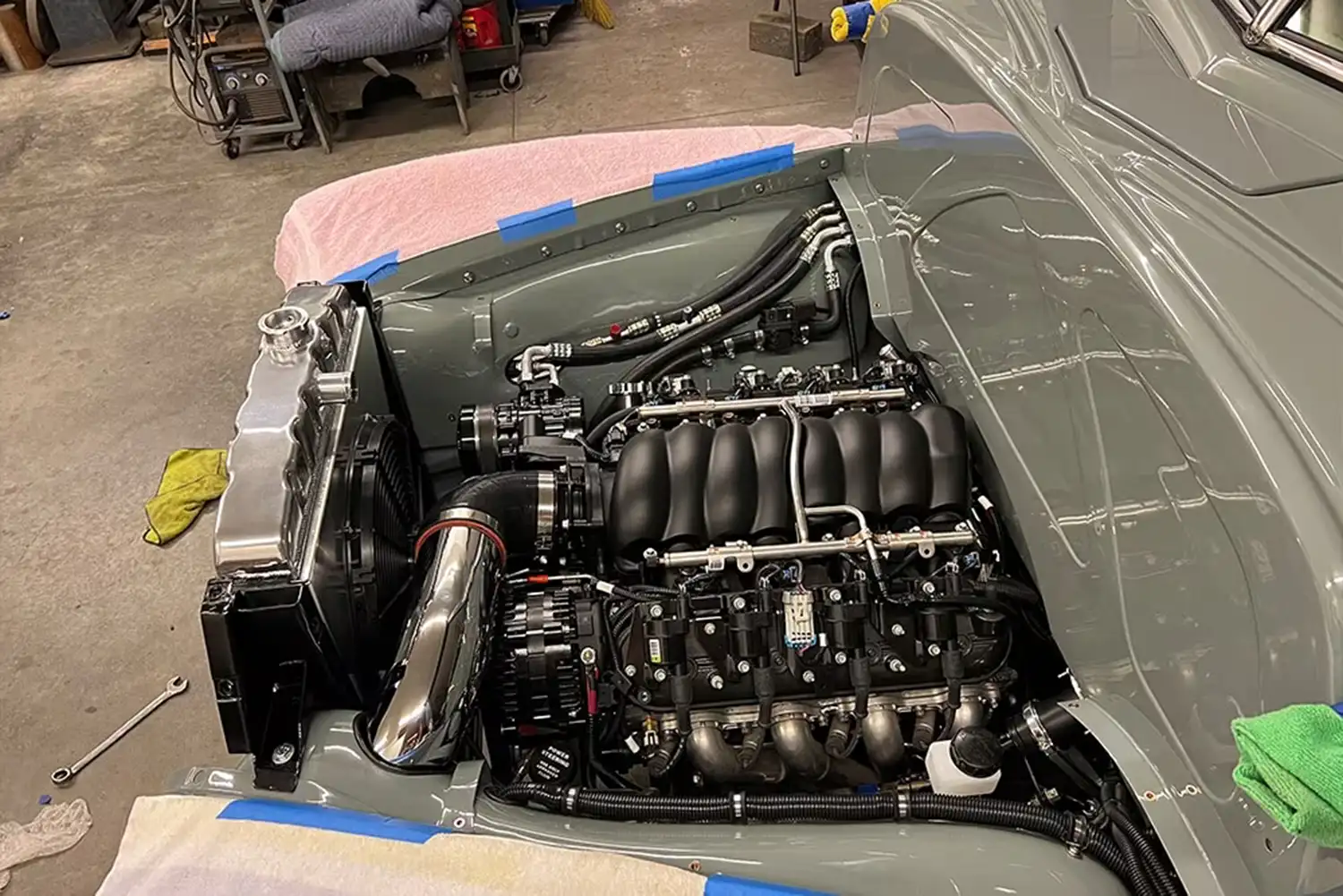 LS376/480-powered 1949 Chevrolet 3100