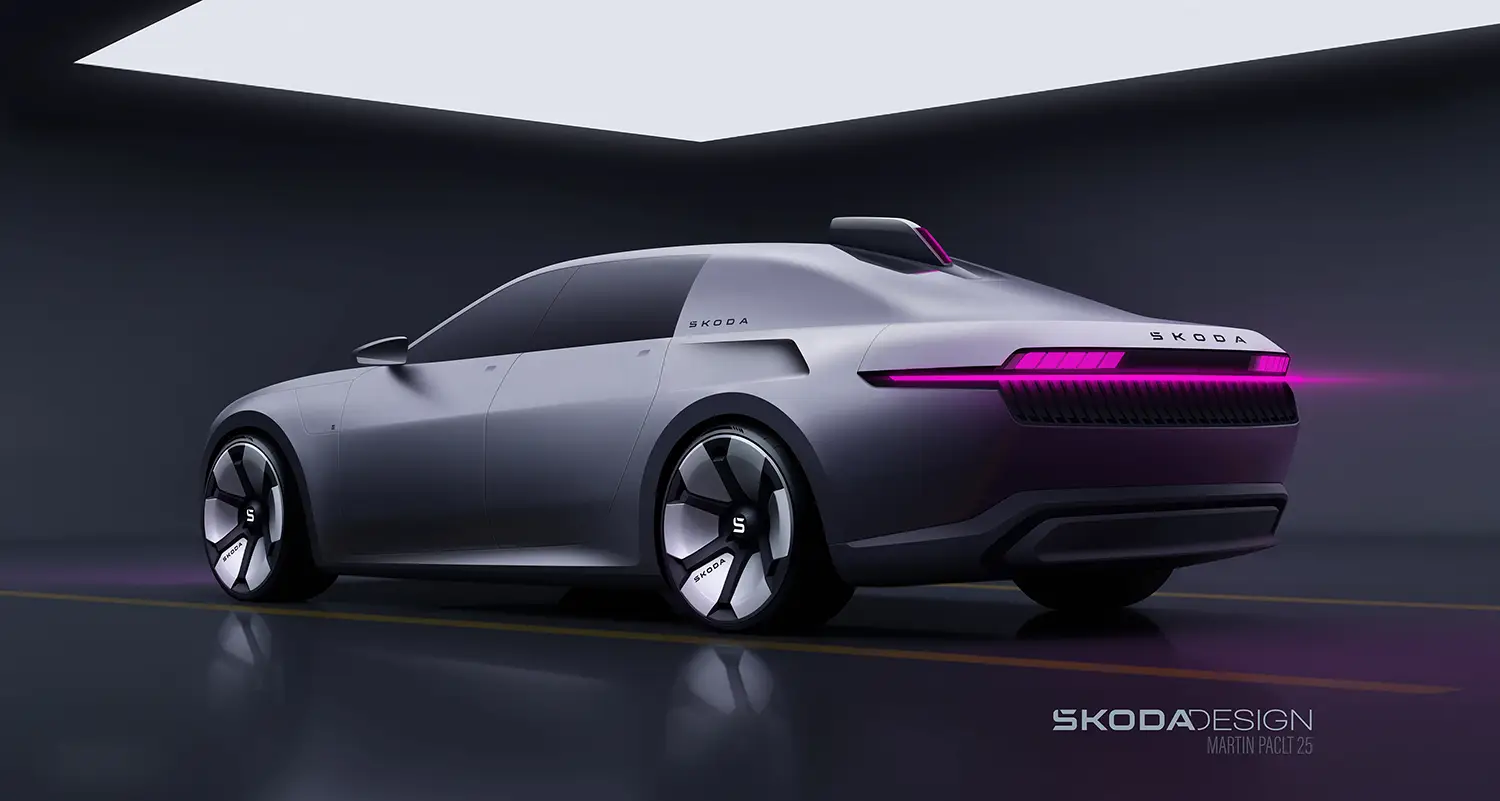 Škoda 100 Modern Solid EV Concept