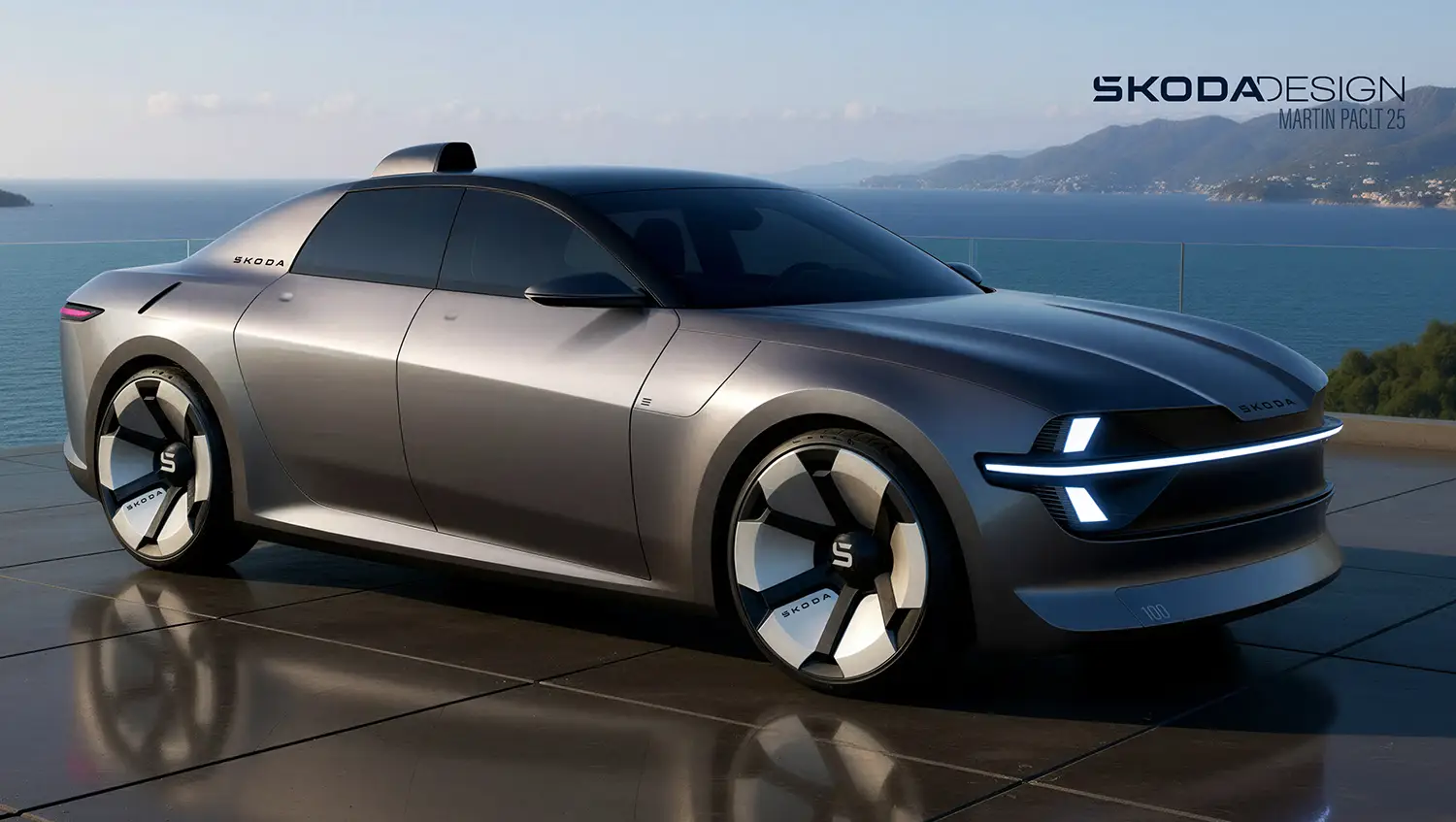 Škoda 100 Modern Solid EV Concept