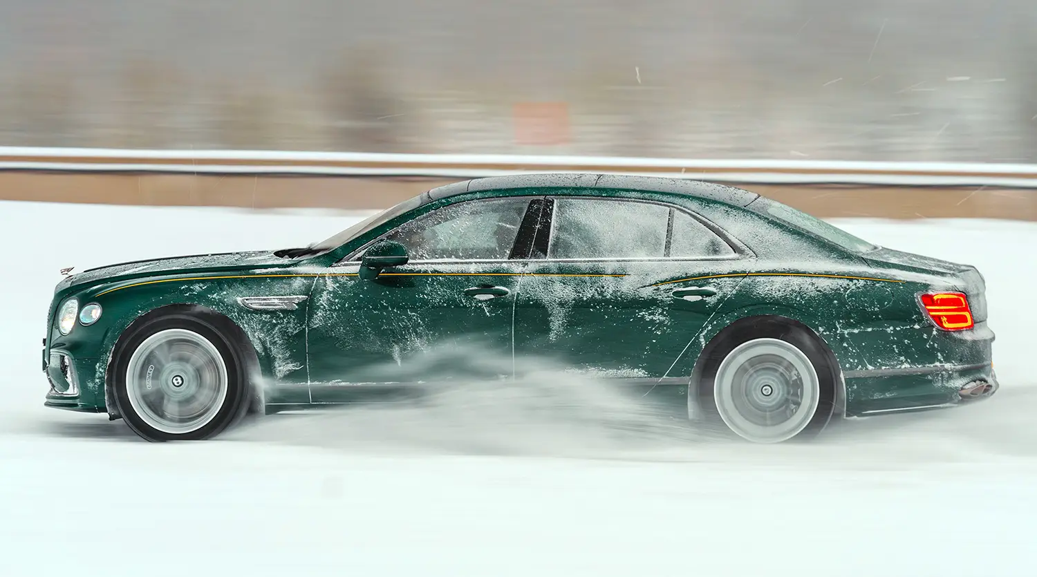 Bentley Flying Spur Speed Winter Lap Record Bentley Flying Spur Speed Winter Lap Record