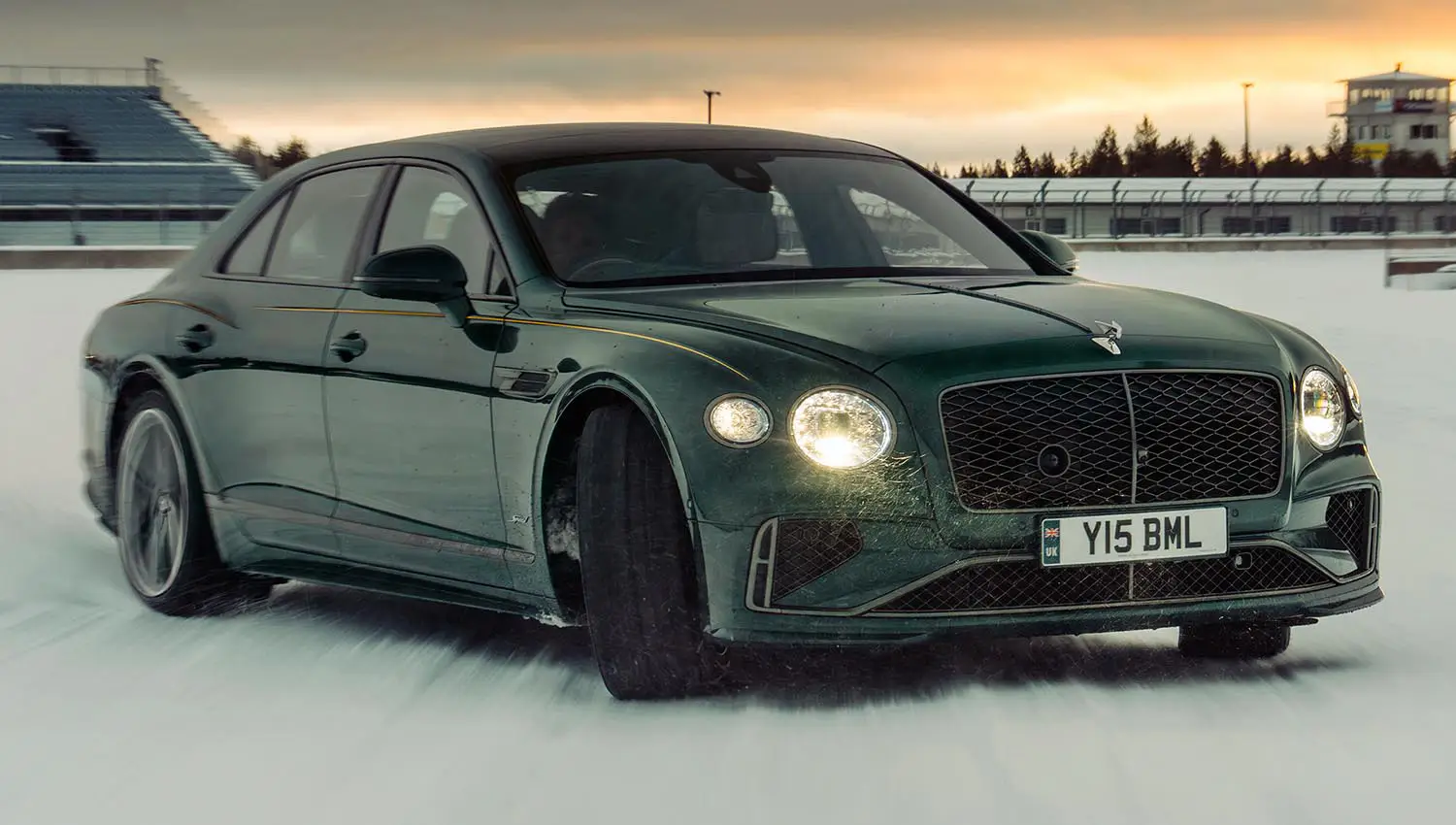 Bentley Flying Spur Speed Winter Lap Record Bentley Flying Spur Speed Winter Lap Record