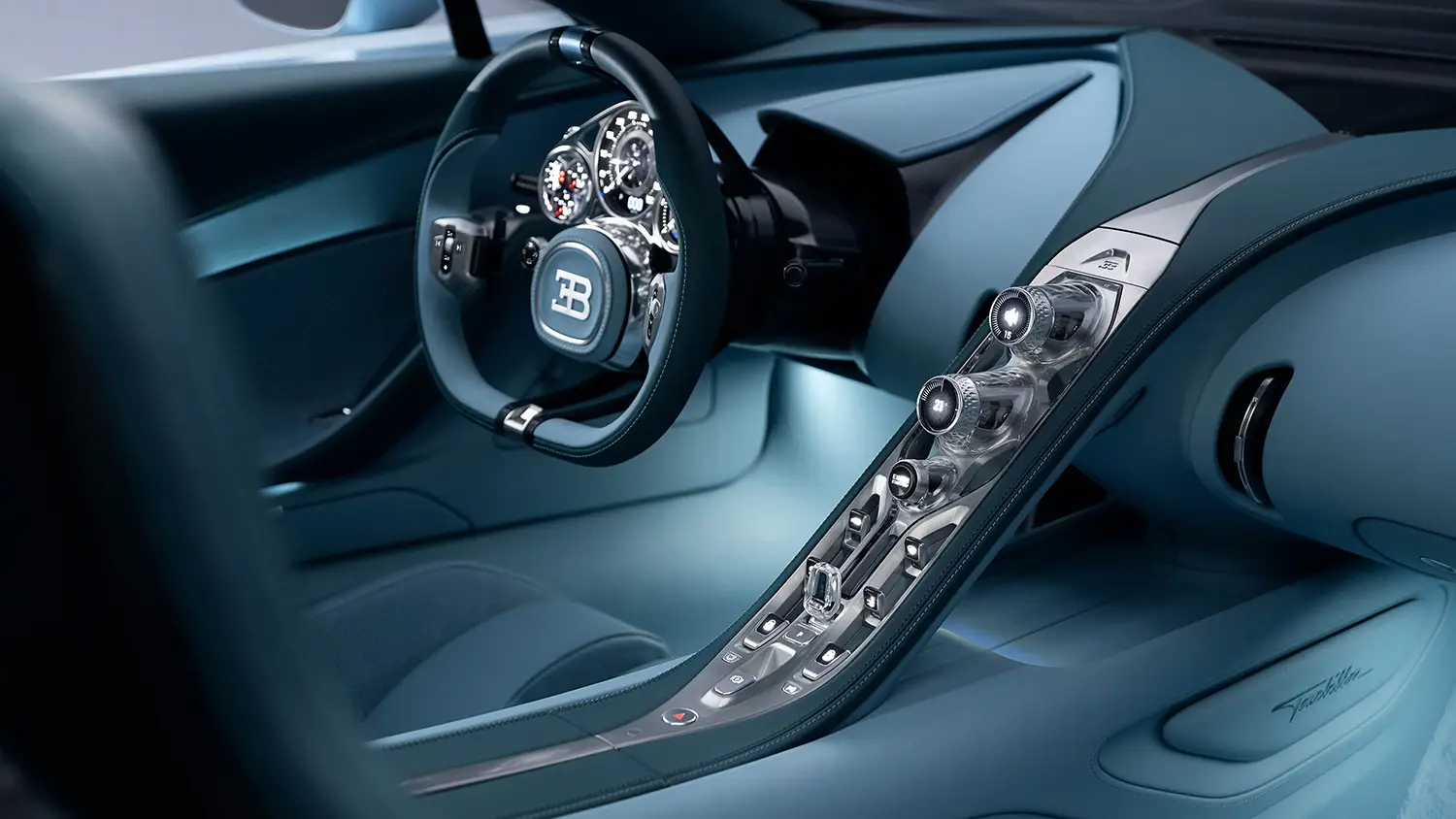 Bugatti Tourbillon interior concept Bugatti Tourbillon interior concept