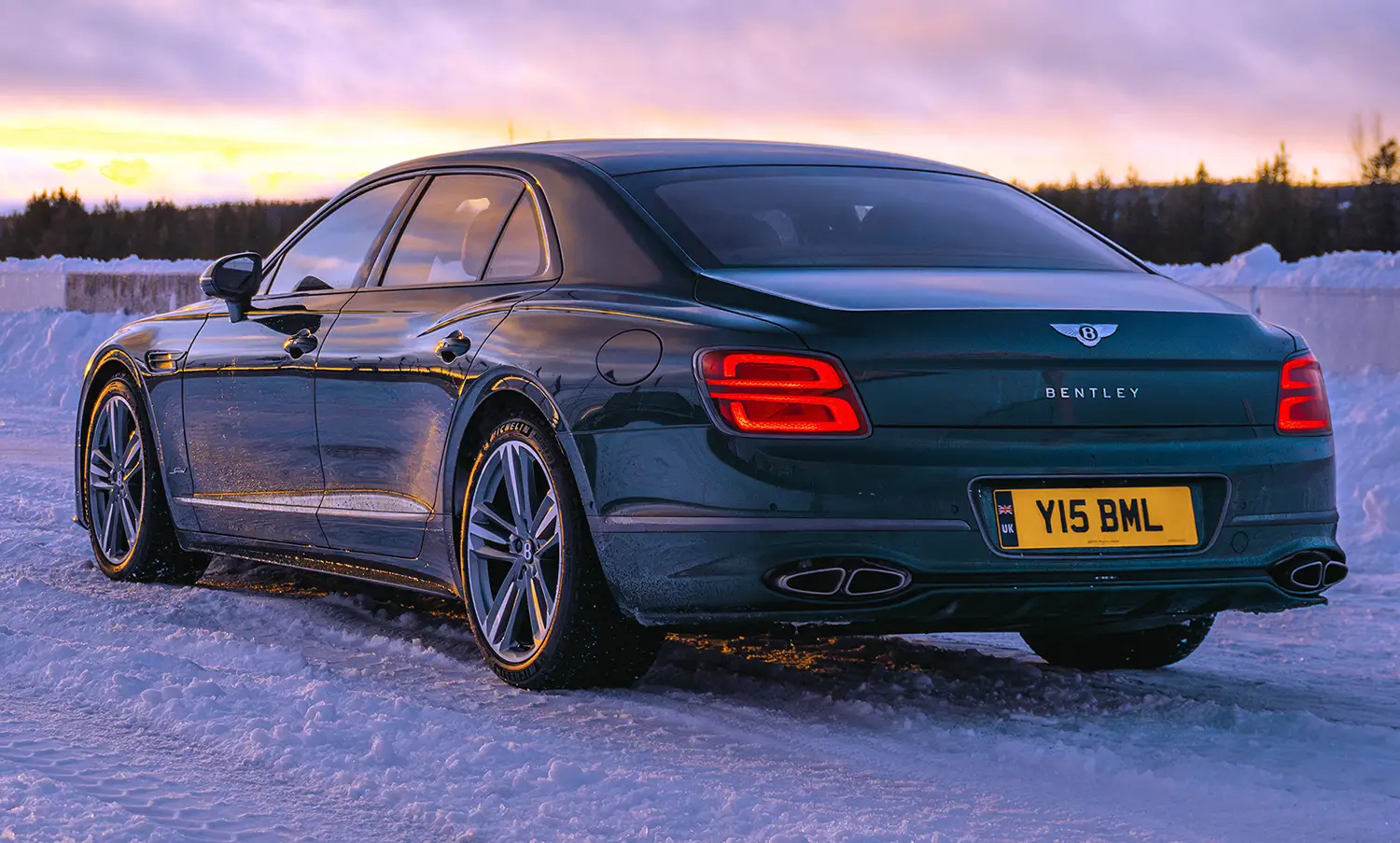 Bentley Flying Spur Speed Winter Lap Record Bentley Flying Spur Speed Winter Lap Record