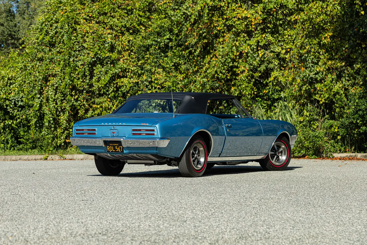 1967 Pontiac Firebird Convertible VIN 5