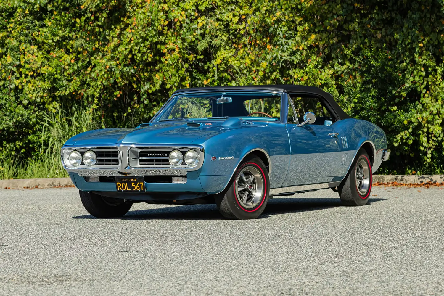 1967 Pontiac Firebird Convertible VIN 5