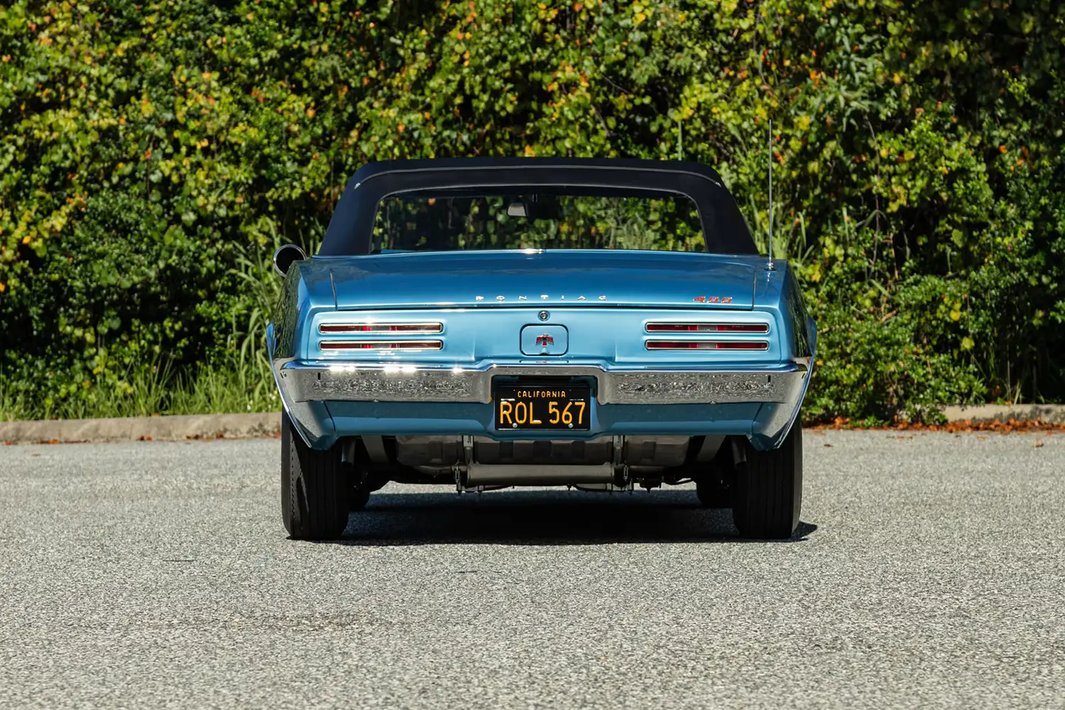 1967 Pontiac Firebird Convertible VIN 5
