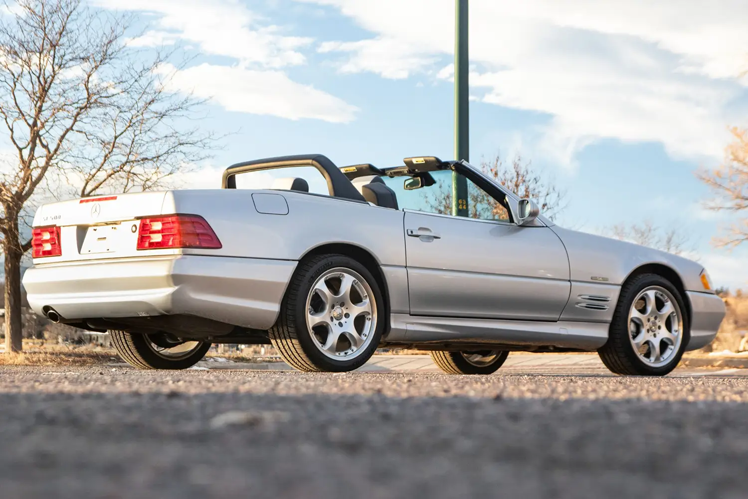 2002 Mercedes-Benz SL500 Silver Arrow