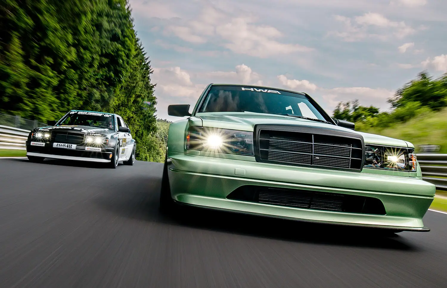 HWA EVO Nordschleife testing HWA EVO Nordschleife testing