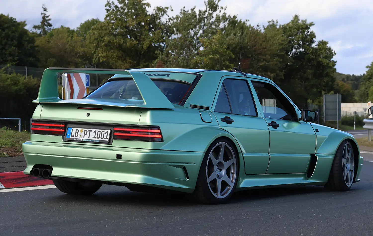 HWA EVO Nordschleife testing HWA EVO Nordschleife testing