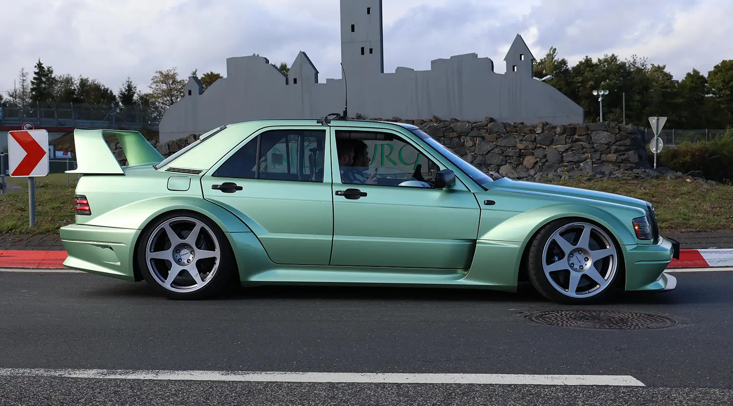 HWA EVO Nordschleife testing HWA EVO Nordschleife testing