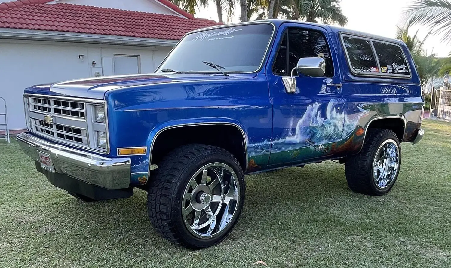 Airbrushed 1982 Chevrolet K5 Blazer