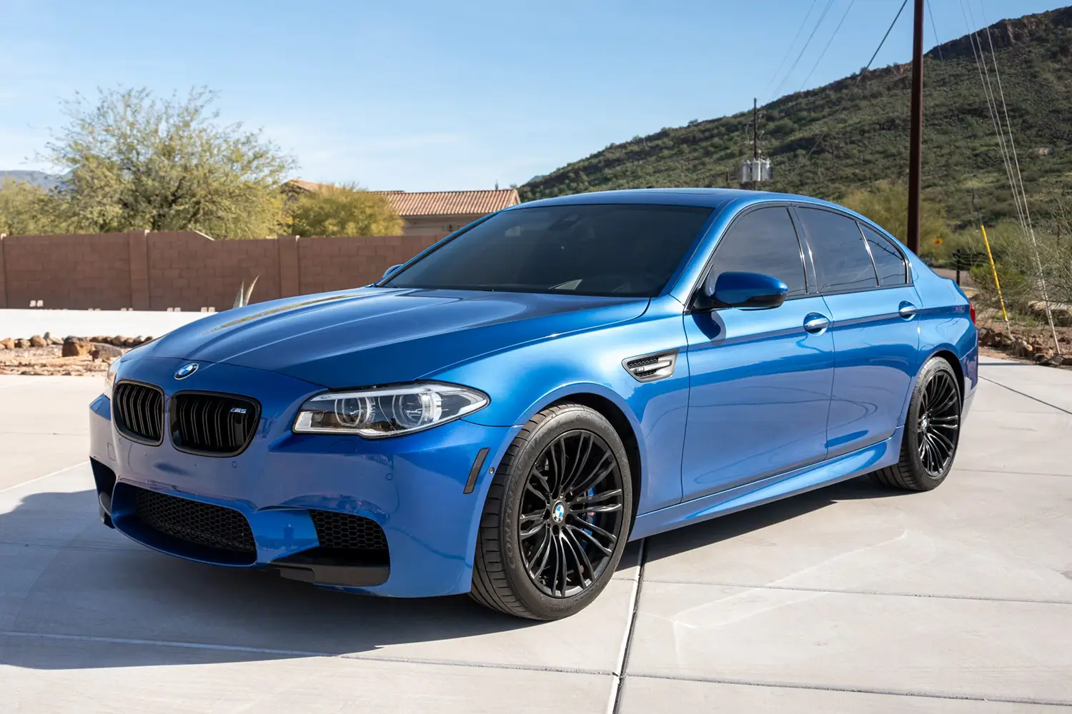 2014 BMW M5 Monte Carlo Blue 2014 BMW M5 Monte Carlo Blue
