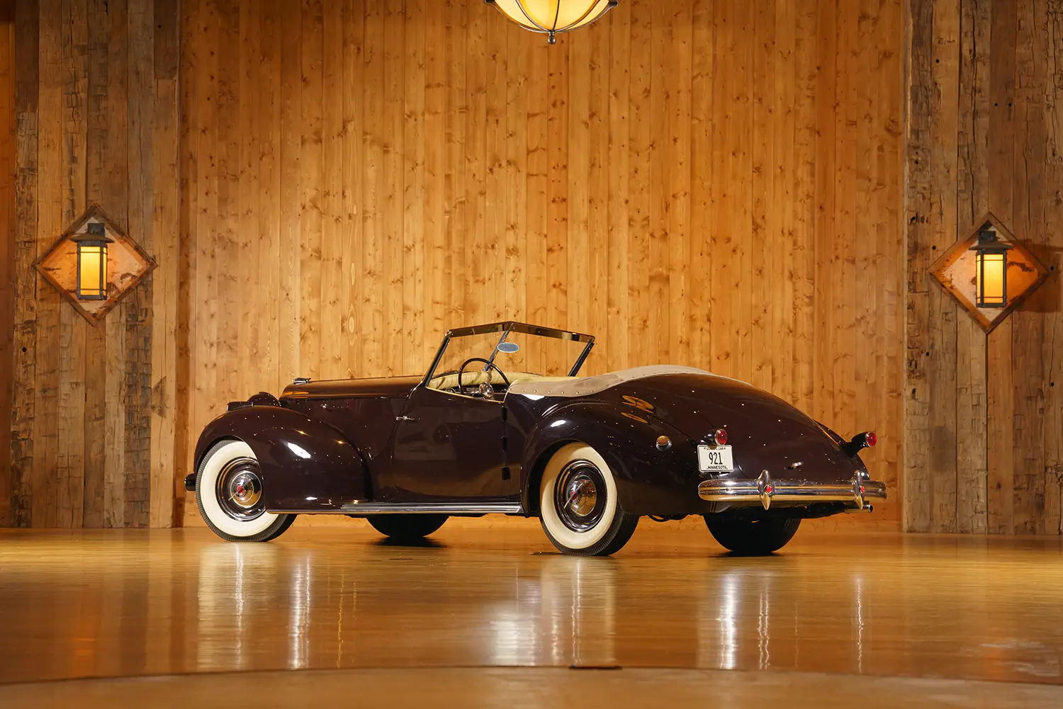 1938 Packard 1601 Eight Convertible Victoria