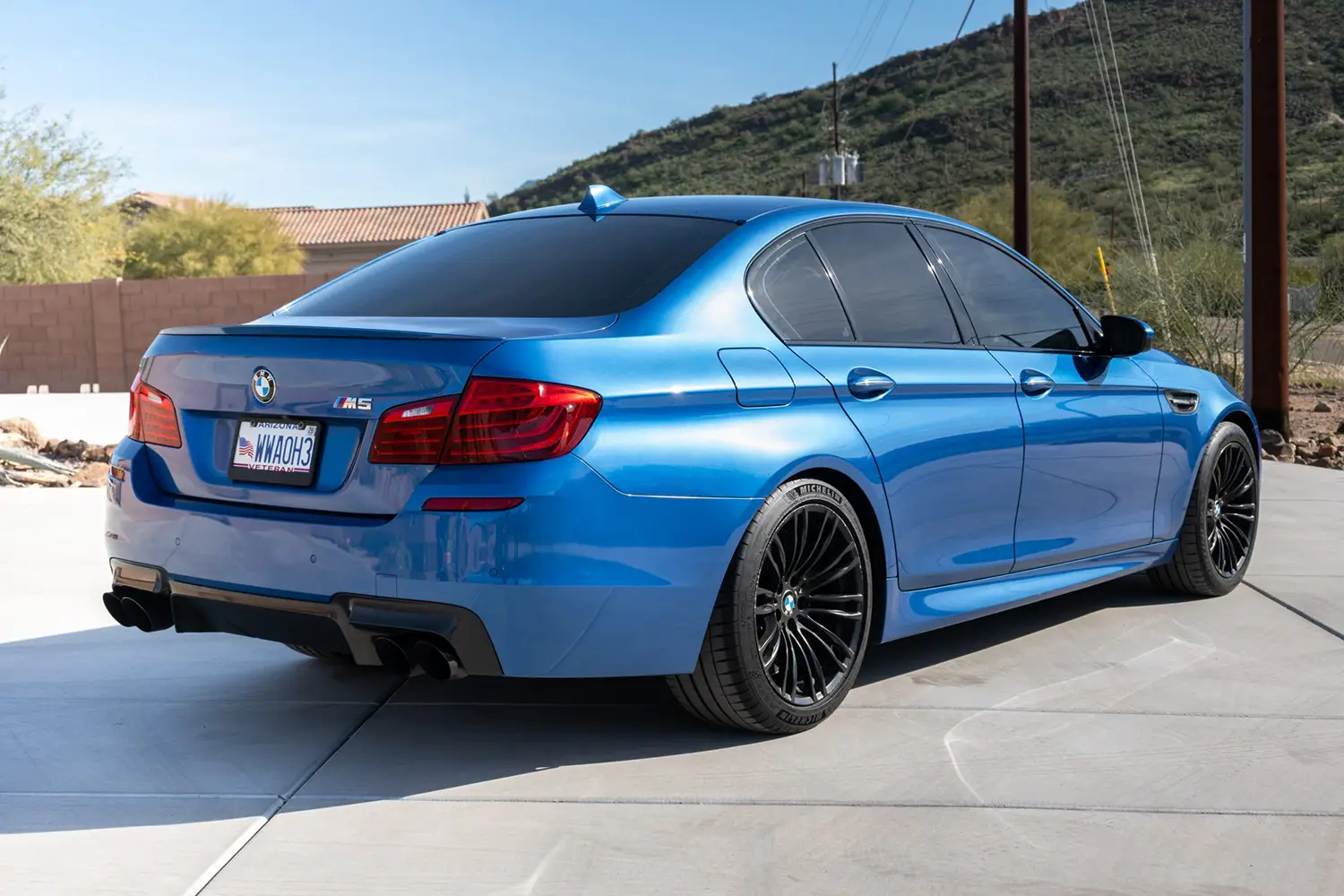 2014 BMW M5 Monte Carlo Blue 2014 BMW M5 Monte Carlo Blue