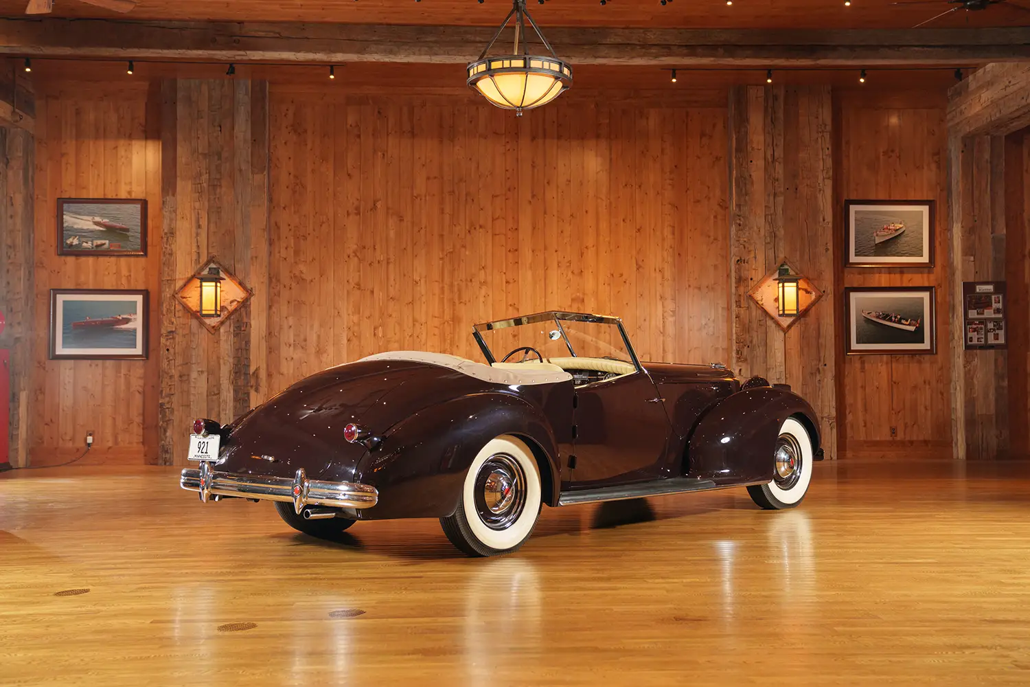 1938 Packard 1601 Eight Convertible Victoria