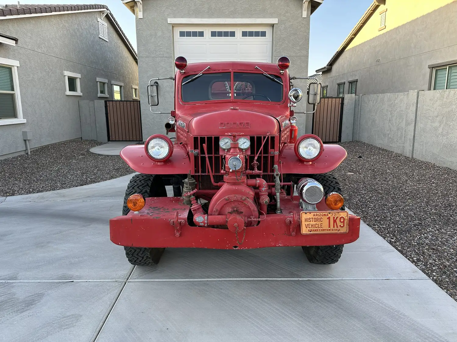 1954 Dodge Power Wagon C-1-PW6 Fire Truck