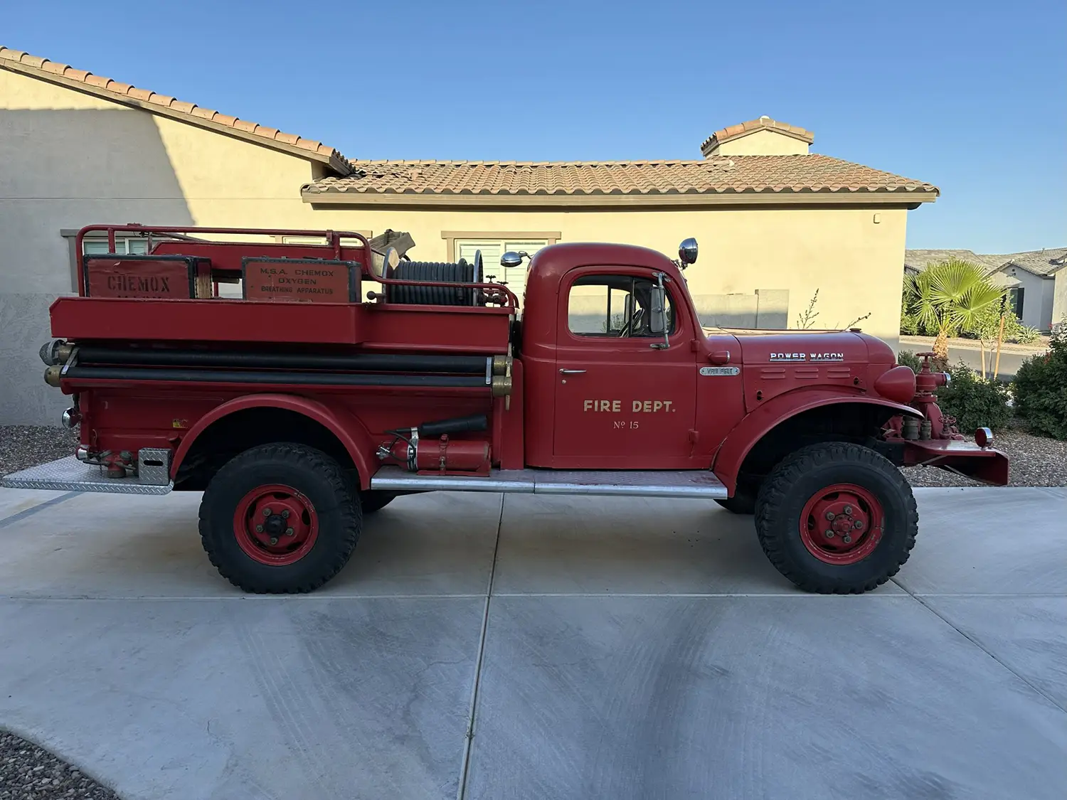 1954 Dodge Power Wagon C-1-PW6 Fire Truck
