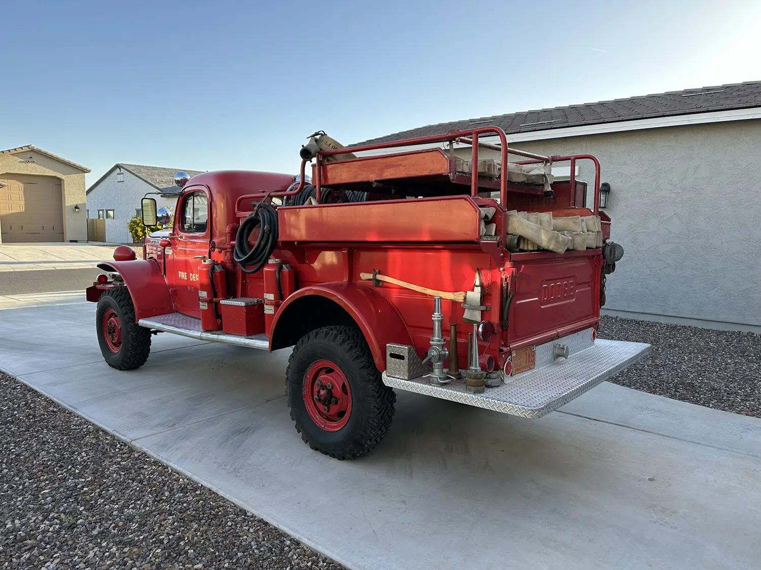 1954 Dodge Power Wagon C-1-PW6 Fire Truck
