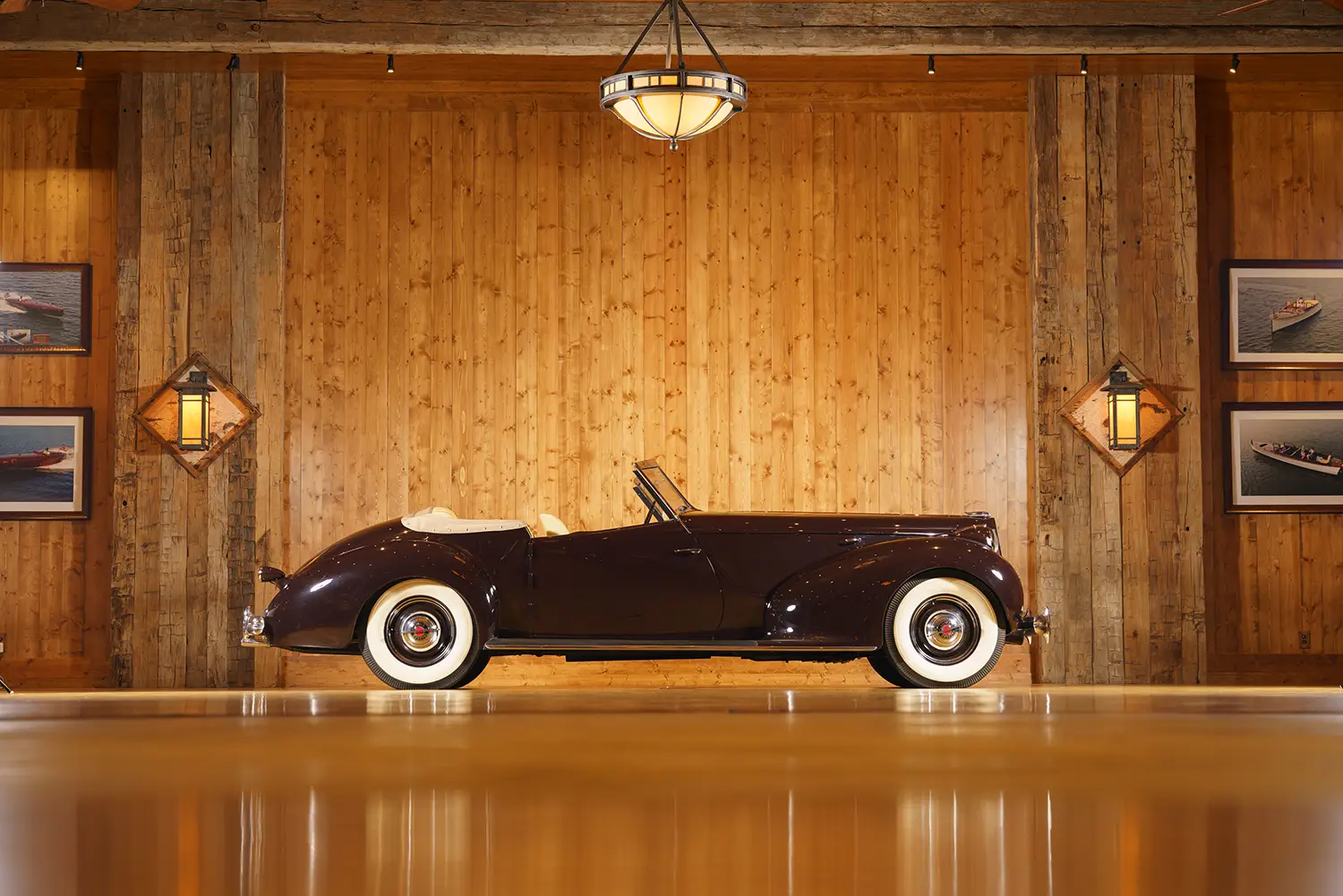 1938 Packard 1601 Eight Convertible Victoria