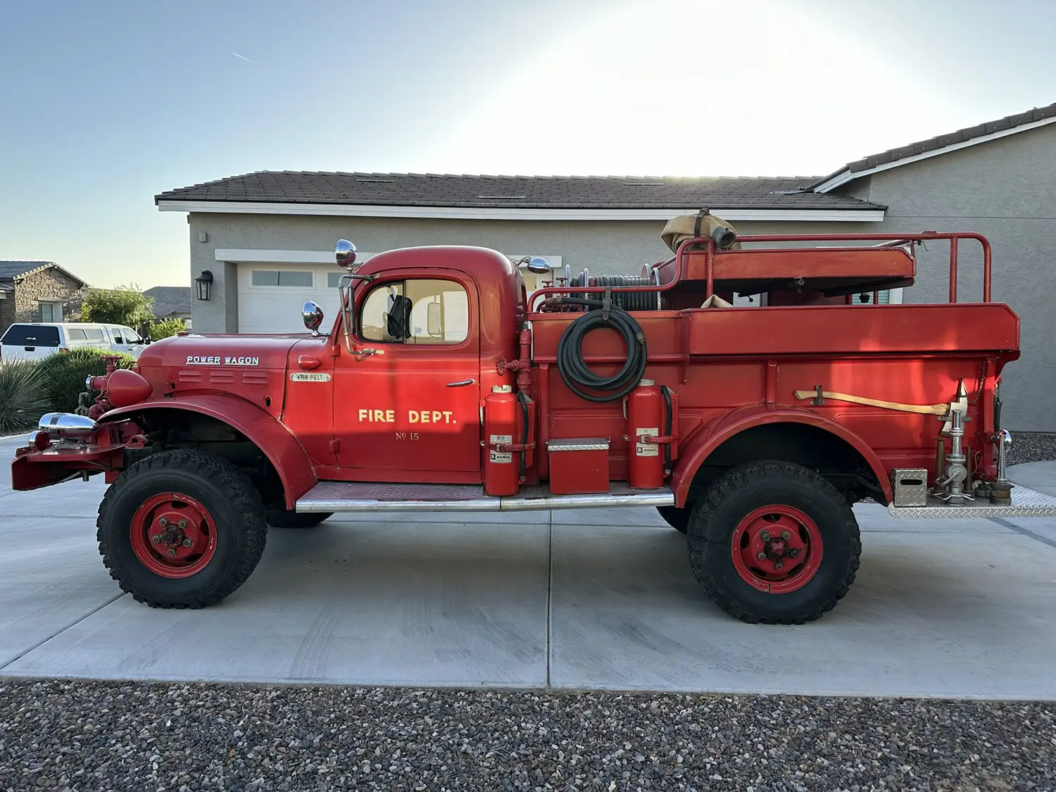 1954 Dodge Power Wagon C-1-PW6 Fire Truck