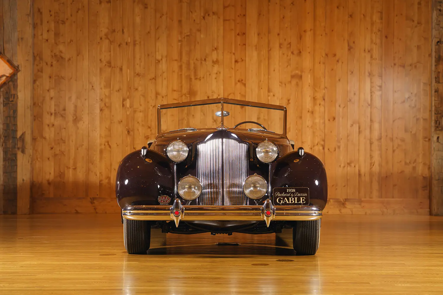 1938 Packard 1601 Eight Convertible Victoria