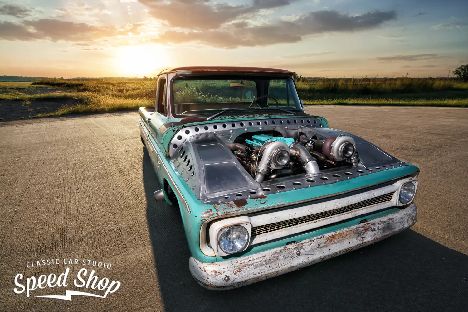 Classic Car Studio 1966 Chevrolet C10 Tiffany Classic Car Studio 1966 Chevrolet C10 Tiffany