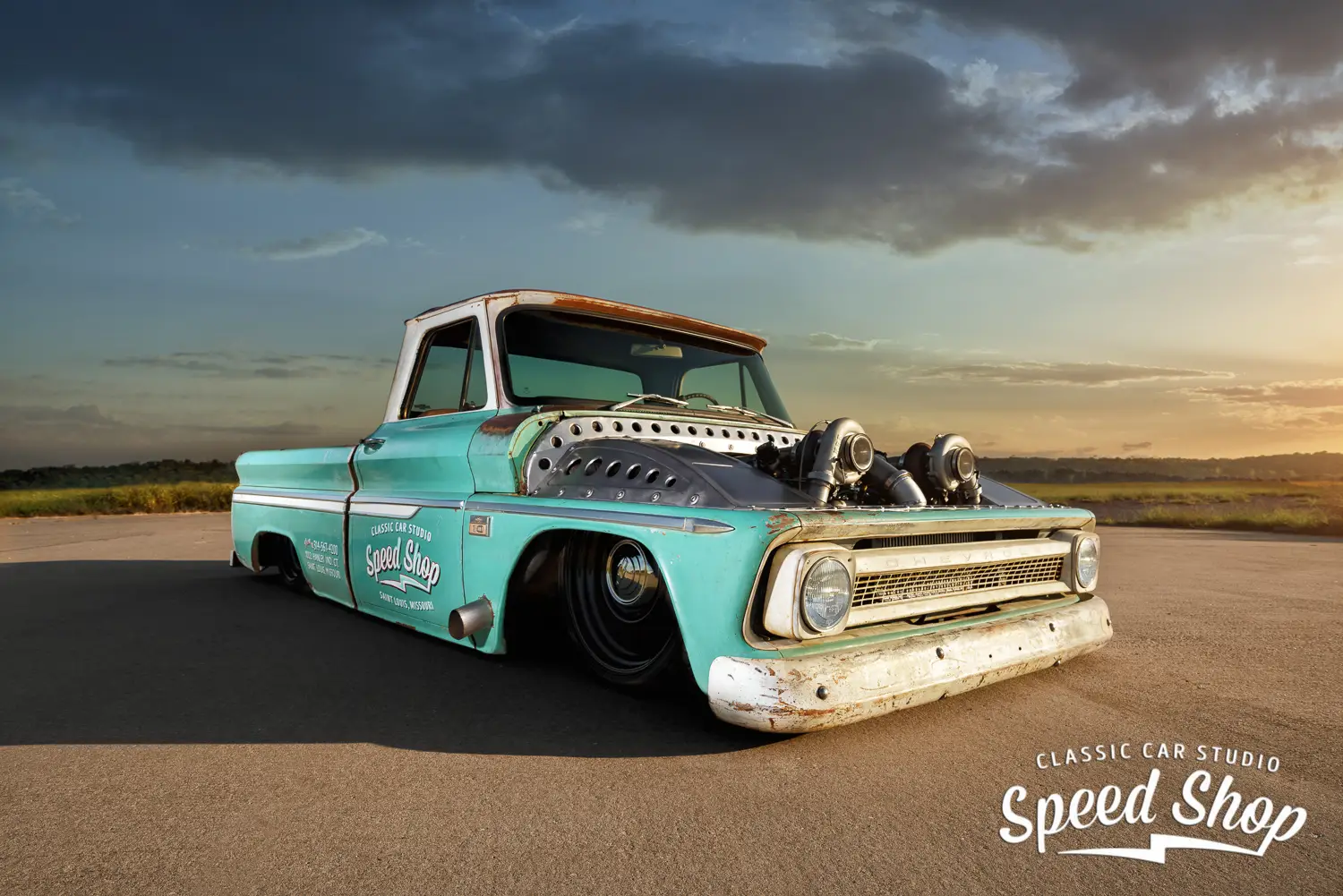 Classic Car Studio 1966 Chevrolet C10 Tiffany Classic Car Studio 1966 Chevrolet C10 Tiffany