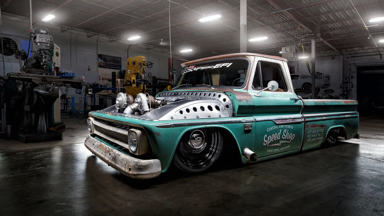 Classic Car Studio 1966 Chevrolet C10 Tiffany Classic Car Studio 1966 Chevrolet C10 Tiffany