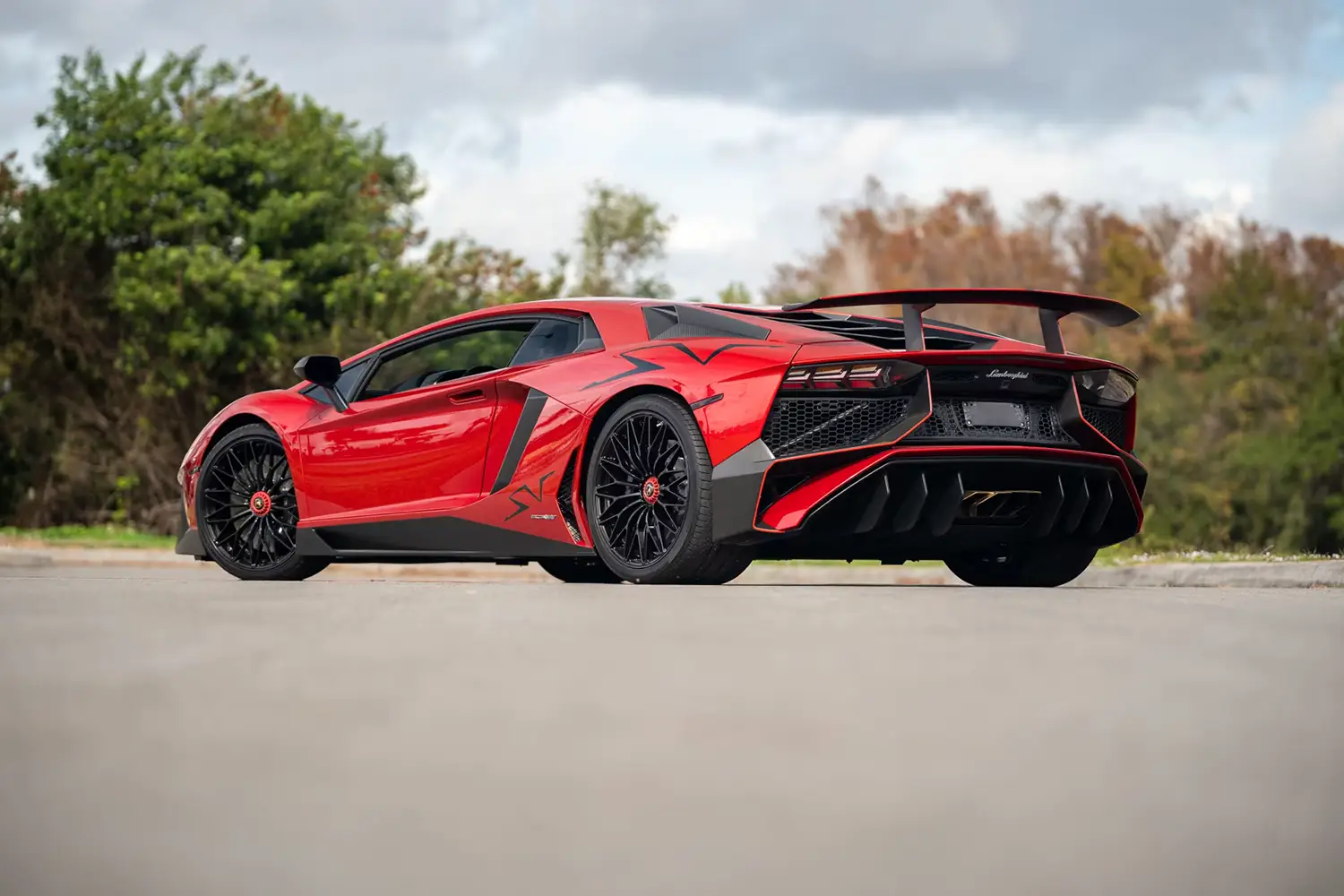 2017 Lamborghini Aventador LP750-4 SV