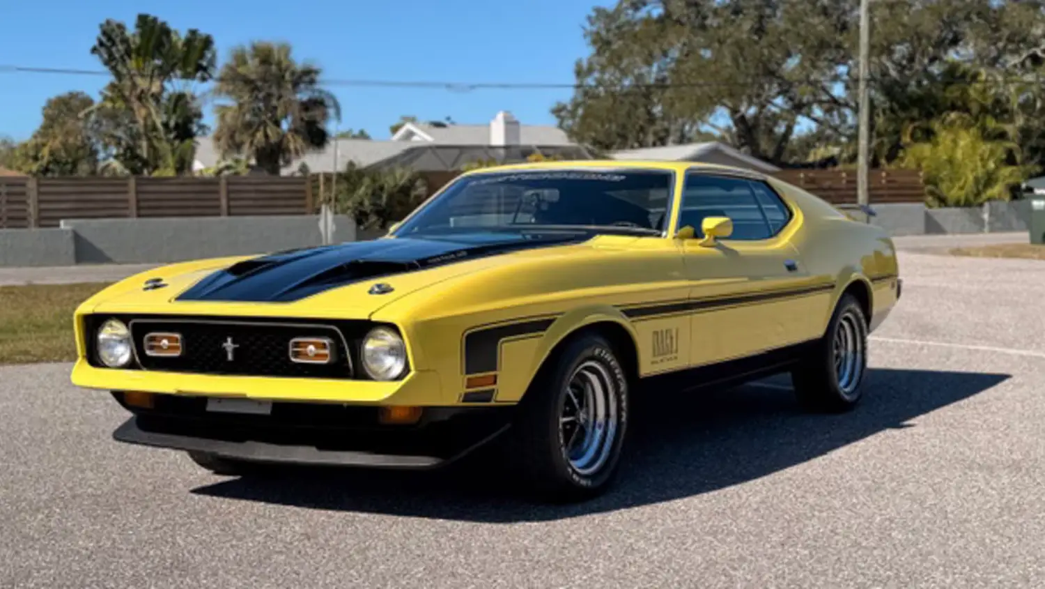 1971 Ford Mustang Mach 1 Fastback