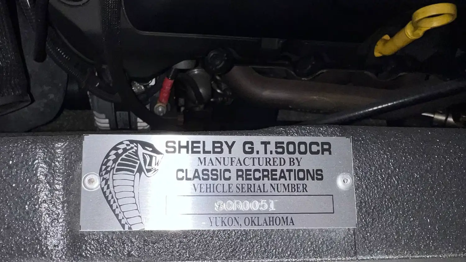 1967 Ford Mustang GT500CR Fastback