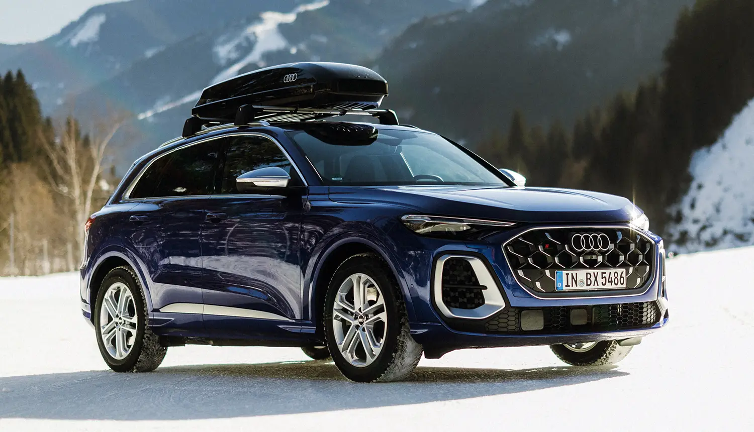 Audi Q5 winter drive